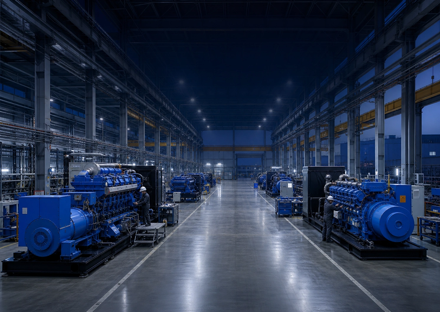 FLYDEER POWER generator assembly floor